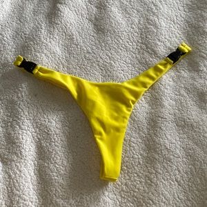 9.0 swim yellow bikini bottom